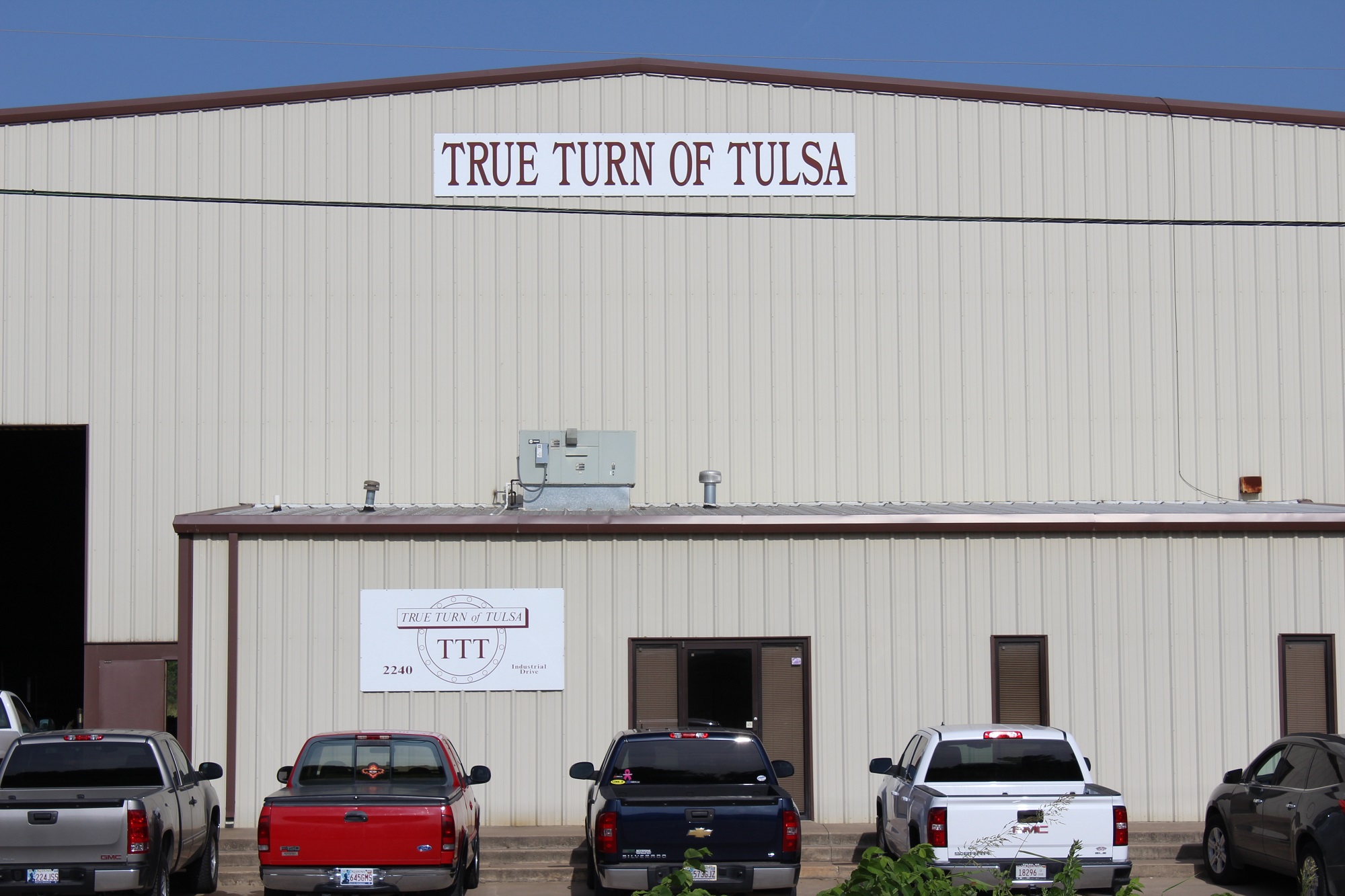 True Turn of Tulsa Front Building